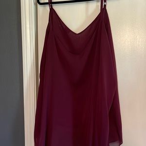 Dress tank top